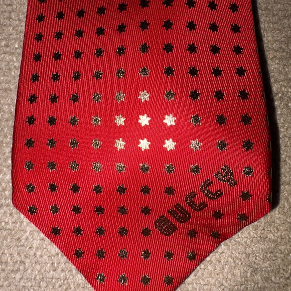 Silk Gucci Tie - Picture 2 of 3